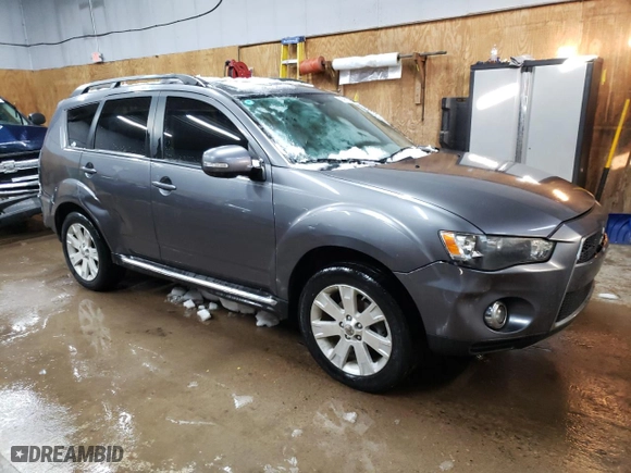 2012 Mitsubishi Outlander SE with VIN JA4AS3AW2CU019806, listed as a Copart auction lot 85962104 with 129,766 mi miles and Clean Title. Bid and sale history available at carsss.com. Image 4.