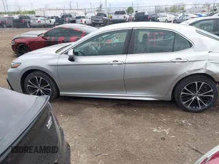 2021 Toyota Camry SE Nightshade with VIN 4T1G11AK1MU458190, listed as a IAAI auction lot 42075243 with 48,731 mi miles and . Bid and sale history available at carsss.com. Image 15.