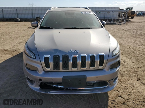 2017 Jeep Cherokee Overland с VIN 1C4PJLJS0HW574622, выставлен на аукционе Copart как лот 74615164 с пробегом 93 945 миль миль и Списание • Salvage title. История ставок и продаж доступна на DreamBid. Изображение 5.