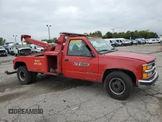 1996 Chevrolet Silverado 3500 HD with VIN 1GBJC34JXTE230253, listed as a Copart auction lot 72327094 with 253,737 mi miles and Salvage Title. Bid and sale history available at carsss.com. Image 1.