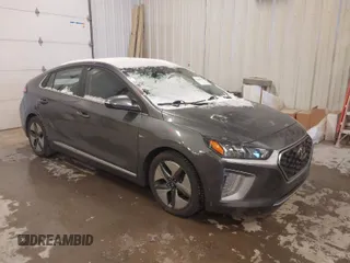 2020 Hyundai Ioniq Preferred with VIN KMHC85LC1LU203268, listed as a IAAI auction lot 41249301 with 14,005 mi miles and . Bid and sale history available at DreamBid. Image 1.