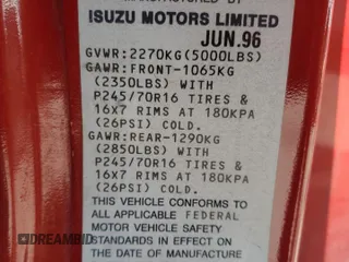 1996 Honda Passport z VIN 4S6CM58V7T4414553, wystawiony jako Copart lot #68566814 z przebiegiem 152 954 mil mil oraz Szkody całkowita. Historia ofert i sprzedaży dostępna na DreamBid. Obrazek 12.
