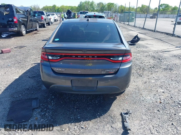 2015 Dodge Dart Aero with VIN 1C3CDFDH3FD422905, listed as a IAAI auction lot 41981924 with 126,171 mi miles. Bid and sale history available at carsss.com. Image 16.