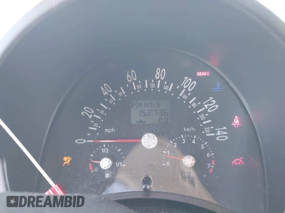 2005 Volkswagen Beetle GL with VIN 3VWBK31C95M403330, listed as a IAAI auction lot 42134616 with 152,736 mi miles and . Bid and sale history available at DreamBid. Image 7.