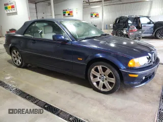 2001 BMW 3 Series 325Ci z VIN WBABS33471JY57525, wystawiony jako Copart lot #56571955 z przebiegiem 190 163 mil mil oraz Szkoda całkowita • Salvage title. Historia ofert i sprzedaży dostępna na DreamBid. Obrazek 4.