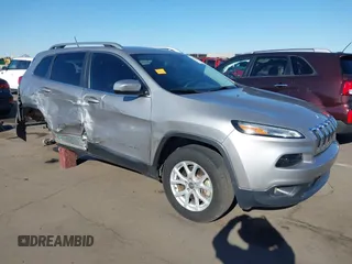 2018 Jeep Cherokee Latitude Tech Connect with VIN 1C4PJMCB7JD501896, listed as a IAAI auction lot 41872851 with 99,165 mi miles. Bid and sale history available at carsss.com. Image 1.