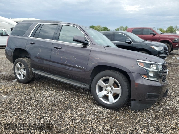 2015 Chevrolet Tahoe LT with VIN 1GNSCBKC3FR282603, listed as a Copart auction lot 50191155 with 219,272 mi miles and Salvage Title. Bid and sale history available at DreamBid. Image 4.