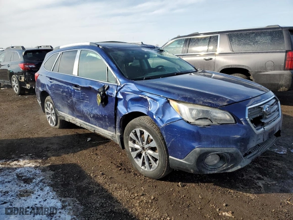 2017 Subaru Outback Touring with VIN 4S4BSATC0H3399660, listed as a Copart auction lot 45995975 with 74,239 mi miles and Salvage Title. Bid and sale history available at carsss.com. Image 4.