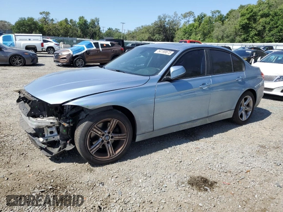 2014 BMW 3 Series 328i with VIN WBA3A5G59ENP31431, listed as a Copart auction lot 54199875 with 157,614 mi miles and Salvage Title. Bid and sale history available at carsss.com. Image 1.