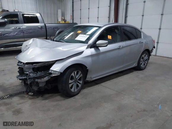 2015 Honda Accord Sedan LX with VIN 1HGCR2F36FA128652, listed as a IAAI auction lot 41562022 with 160,731 mi miles. Bid and sale history available at carsss.com. Image 2.