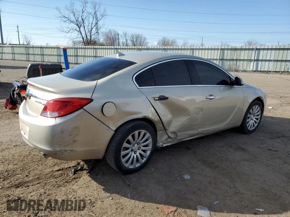 2013 Buick Regal Turbo Premium 1 with VIN 2G4GS5EV6D9249307, listed as a Copart auction lot 52431325 with 96,141 mi miles and Clean Title. Bid and sale history available at carsss.com. Image 3.