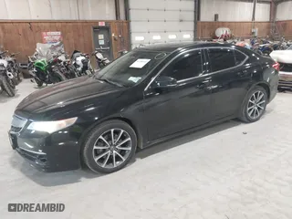 2015 Acura TLX V6 Advance with VIN 19UUB3F76FA004303, listed as a IAAI auction lot 41748160 with 138,528 mi miles. Bid and sale history available at carsss.com. Image 17.