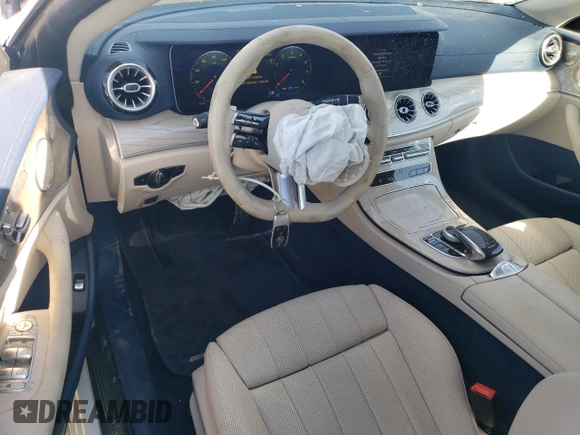 2023 Mercedes-Benz E-Class E 450 with VIN W1K1K5KB0PF203445, listed as a Copart auction lot 79054034 with 13,659 mi miles and Salvage Title. Bid and sale history available at carsss.com. Image 8.