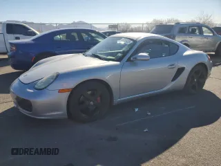 2007 Porsche Cayman S with VIN WP0AB29847U780431, listed as a Copart auction lot 89305625 with 121,367 mi miles and Clean Title. Bid and sale history available at DreamBid. Image 1.