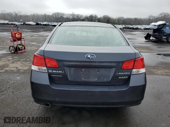 2011 Subaru Legacy Premium with VIN 4S3BMBC68B3220111, listed as a Copart auction lot 53700465 with Not Provided miles and Salvage Title. Bid and sale history available at DreamBid. Image 6.