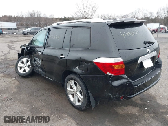 2010 Toyota Highlander Limited with VIN 5TDDK3EH7AS016092, listed as a IAAI auction lot 41498551 with 126,089 mi miles and . Bid and sale history available at DreamBid. Image 3.