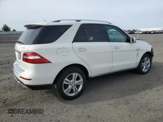 2013 Mercedes-Benz M 350 with VIN 4JGDA2EB2DA221051, listed as a Copart auction lot 52805955 with 136,797 mi miles and Salvage title. Bid and sale history available at DreamBid. Image 3.