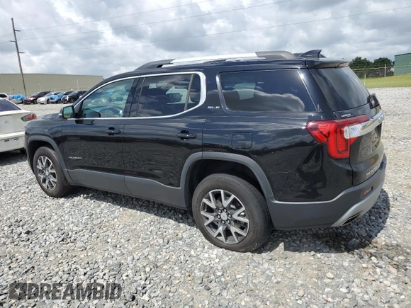 2021 GMC Acadia SLE with VIN 1GKKNRLS1MZ105826, listed as a Copart auction lot 61937844 with 46,994 mi miles and Salvage Title. Bid and sale history available at carsss.com. Image 2.