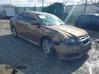 2013 Subaru Legacy Premium with VIN 4S3BMBC64D3014402, listed as a IAAI auction lot 41920146 with Not Provided miles and . Bid and sale history available at DreamBid. Image 1.
