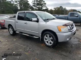 2011 Nissan Titan SV with VIN 1N6BA0ED2BN317444, listed as a Copart auction lot 84956244 with 146,026 mi miles and Salvage Title. Bid and sale history available at DreamBid. Image 4.