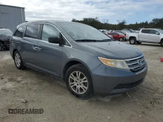 2012 Honda Odyssey EX-L with VIN 5FNRL5H63CB038980, listed as a Copart auction lot 41613155 with Not Provided miles and Salvage Title. Bid and sale history available at DreamBid. Image 4.