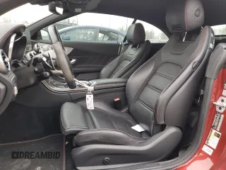 2018 Mercedes-Benz C 43 AMG with VIN WDDWK6EB5JF677695, listed as a Copart auction lot 43437935 with 59,768 mi miles and Salvage title. Bid and sale history available at DreamBid. Image 7.