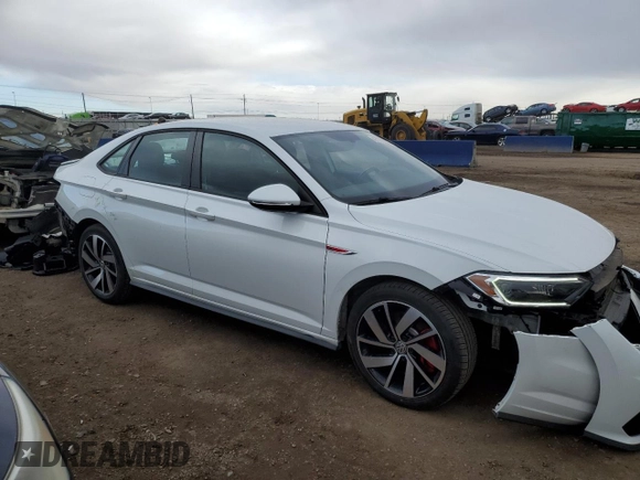 2021 Volkswagen Jetta GLI S with VIN 3VW6T7BU1MM104359, listed as a Copart auction lot 47776285 with 15,776 mi miles and Salvage Title. Bid and sale history available at DreamBid. Image 4.
