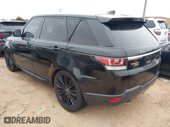 2017 Land Rover Range Rover Sport SE with VIN SALWG2FV3HA683007, listed as a IAAI auction lot 41377663 with 103,473 mi miles and . Bid and sale history available at DreamBid. Image 3.