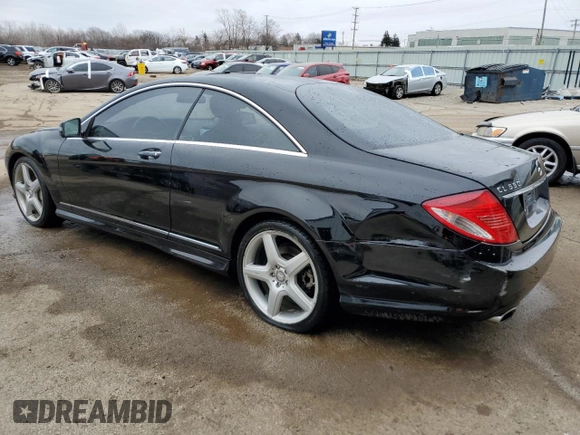 2010 Mercedes-Benz CL 550 z VIN WDDEJ8GBXAA025272, wystawiony jako Copart lot #43619445 z przebiegiem 128 793 mil mil oraz Szkoda całkowita • Salvage title. Historia ofert i sprzedaży dostępna na DreamBid. Obrazek 2.