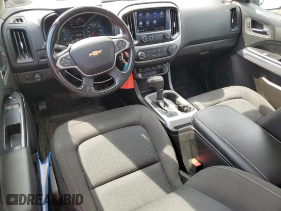 2021 Chevrolet Colorado 2WD LT with VIN 1GCHSCEA3M1274938, listed as a Copart auction lot 52764365 with 27,065 mi miles and Salvage Title. Bid and sale history available at carsss.com. Image 8.