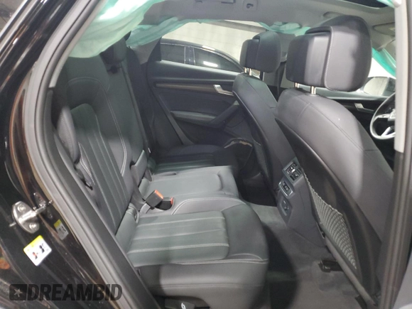 2024 Audi Q5 Premium Plus with VIN WA1BBAFY6R2017287, listed as a Copart auction lot 49304225 with 13,313 mi miles and Salvage title. Bid and sale history available at DreamBid. Image 11.