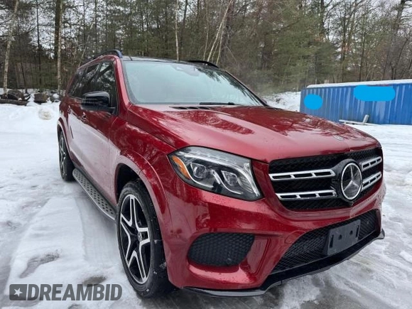 2018 Mercedes-Benz GLS 550 with VIN 4JGDF7DE1JB020273, listed as a Copart auction lot 47413425 with 36,949 mi miles and Clean title. Bid and sale history available at DreamBid. Image 1.