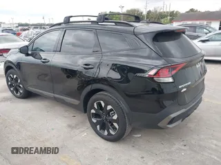 2024 Kia Sportage X-Line with VIN 5XYK6CDFXRG168078, listed as a IAAI auction lot 41624717 with 9,718 mi miles and . Bid and sale history available at carsss.com. Image 3.