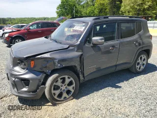 2020 Jeep Renegade Limited with VIN ZACNJBD18LPL89029, listed as a Copart auction lot 53712385 with 42,097 mi miles and Salvage title. Bid and sale history available at DreamBid. Image 1.