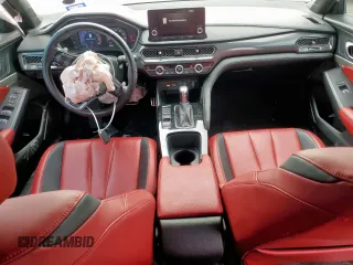 2024 Acura Integra w/A-Spec Package with VIN 19UDE4H32RA007968, listed as a Copart auction lot 56062585 with 13,579 mi miles and Clean title. Bid and sale history available at DreamBid. Image 8.