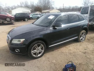 2013 Audi Q5 Premium Plus with VIN WA1LFAFP7DA021556, listed as a IAAI auction lot 41694445 with 271,631 mi miles. Bid and sale history available at carsss.com. Image 2.