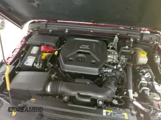 2021 Jeep Wrangler Unlimited Sahara с VIN 1C4HJXENXMW608575, выставлен на аукционе Copart как лот 87757605 с пробегом 15 865 миль миль и Списание • Salvage title. История ставок и продаж доступна на DreamBid. Изображение 14.