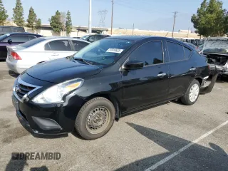 2018 Nissan Versa Sedan SV with VIN 3N1CN7AP1JL817150, listed as a Copart auction lot 53918635 with 75,069 mi miles and Salvage Title. Bid and sale history available at carsss.com. Image 1.