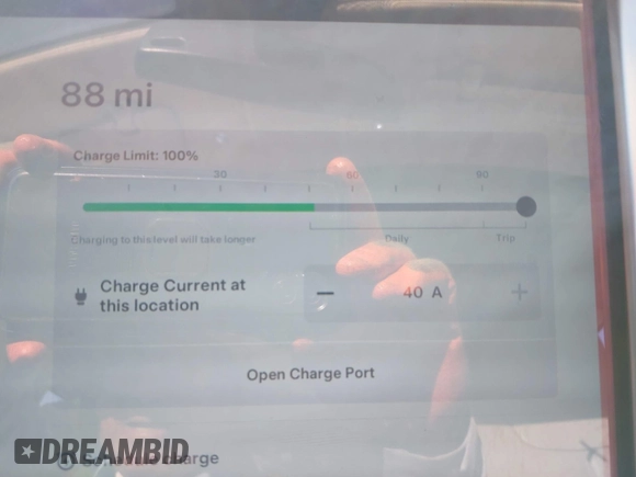 2014 Tesla Model S 60 with VIN 5YJSA1S11EFP35998, listed as a IAAI auction lot 42316563 with 83,835 mi miles and . Bid and sale history available at DreamBid. Image 18.
