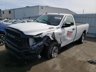 2021 Ram 2500 Tradesman with VIN 3C6MR4AJ5MG673882, listed as a Copart auction lot 50103884 with 70,455 mi miles and Salvage title. Bid and sale history available at DreamBid. Image 1.