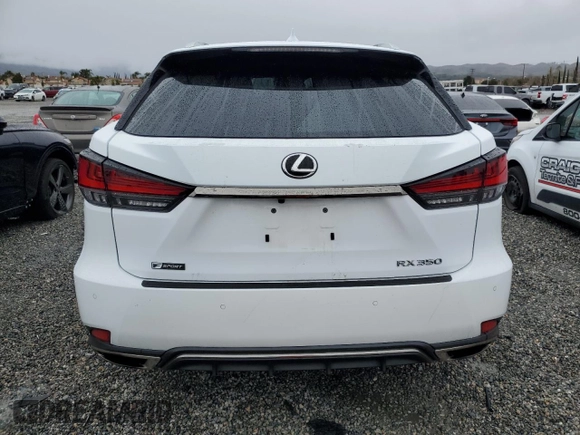 2021 Lexus RX with VIN 2T2YZMDA5MC271064, listed as a Copart auction lot 48997285 with 14,180 mi miles and Salvage Title. Bid and sale history available at carsss.com. Image 6.