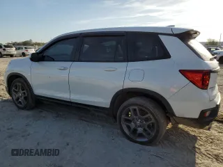 2022 Honda Passport EX-L z VIN 5FNYF7H58NB002422, wystawiony jako Copart lot #49114535 z przebiegiem 42 483 mil mil oraz Szkoda całkowita • Salvage title. Historia ofert i sprzedaży dostępna na DreamBid. Obrazek 2.