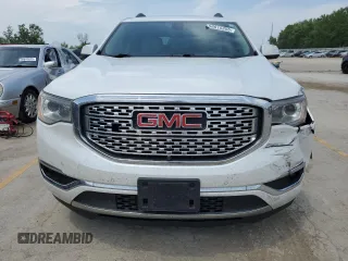 2017 GMC Acadia Denali with VIN 1GKKNXLSXHZ178316, listed as a Copart auction lot 58015355 with 166,540 mi miles and Salvage title. Bid and sale history available at DreamBid. Image 5.