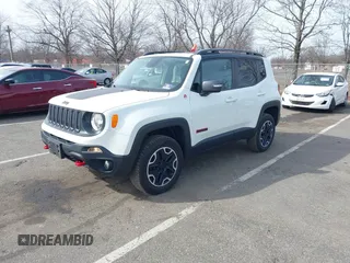 2015 Jeep Renegade Trailhawk with VIN ZACCJBCT6FPB32422, listed as a IAAI auction lot 41618410 with 42,219 mi miles and . Bid and sale history available at DreamBid. Image 17.