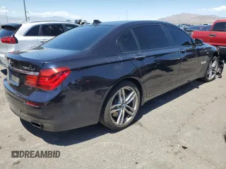2014 BMW 7 Series ALPINA B7 with VIN WBAYE8C57ED136312, listed as a Copart auction lot 56057305 with 137,127 mi miles and Salvage title. Bid and sale history available at DreamBid. Image 3.
