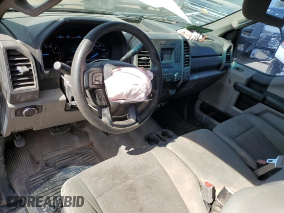 2017 Ford F-250 XLT with VIN 1FT7X2A63HEB53396, listed as a Copart auction lot 60445955 with 221,465 mi miles and Salvage title. Bid and sale history available at DreamBid. Image 8.