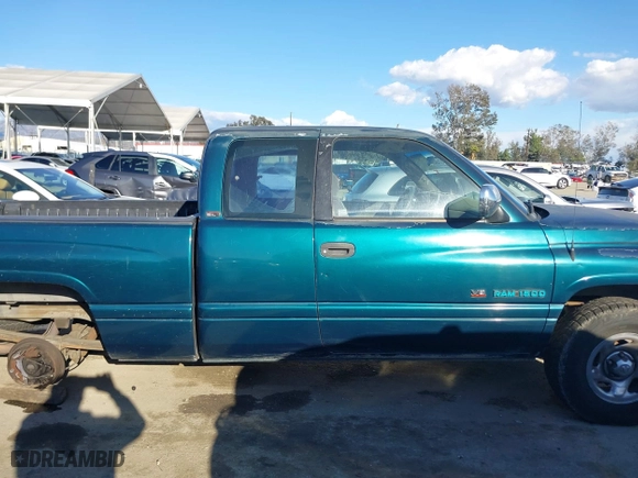 1996 Dodge Ram 1500 with VIN 3B7HC13Z1TG150225, listed as a IAAI auction lot 41732578 with 167,314 mi miles. Bid and sale history available at carsss.com. Image 14.