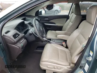 2012 Honda CR-V EX-L with VIN 2HKRM4H74CH630907, listed as a Copart auction lot 49609245 with 97,964 mi miles and Salvage Title. Bid and sale history available at carsss.com. Image 7.
