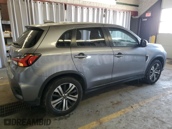 2020 Mitsubishi Outlander Sport ES 2.0 with VIN JA4AR3AUXLU016999, listed as a Copart auction lot 45586895 with 66,879 mi miles and Clean Title. Bid and sale history available at carsss.com. Image 3.