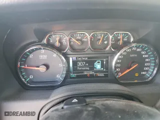 2019 Chevrolet Suburban LT with VIN 1GNSKHKC0KR380519, listed as a Copart auction lot 45405935 with 101,110 mi miles and Salvage Title. Bid and sale history available at carsss.com. Image 9.